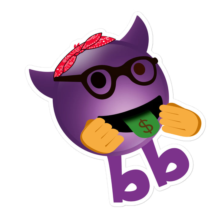 Evilbb Bubble-free sticker - Emojibb