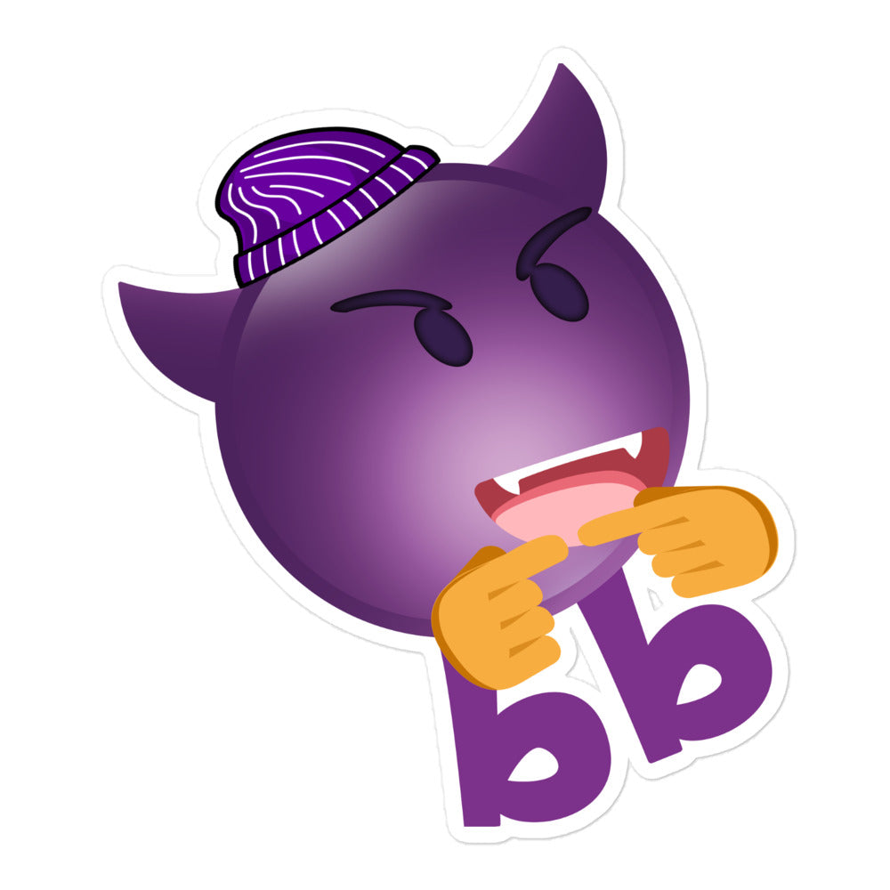 Evilbb Bubble-free sticker - Emojibb