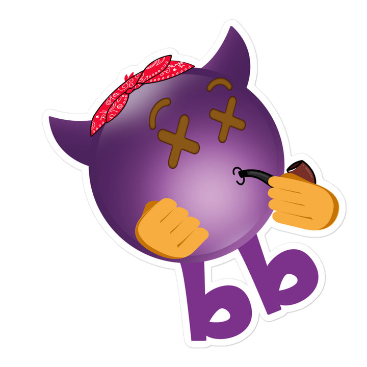 Evilbb Bubble-free sticker - Emojibb